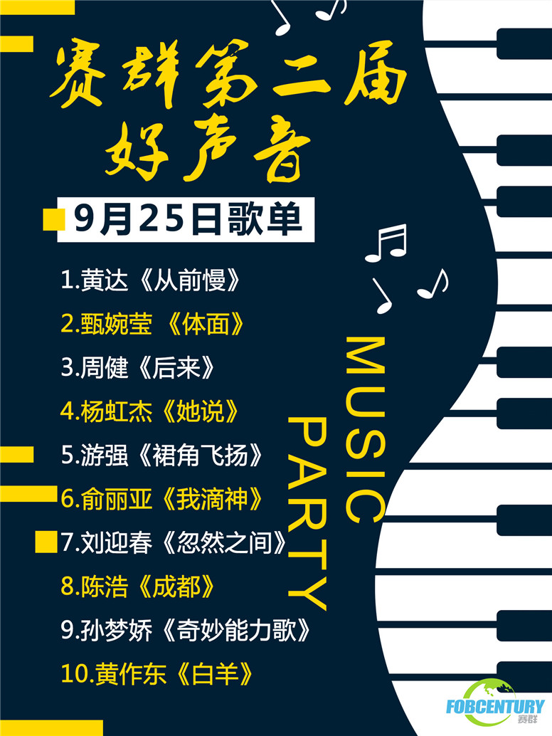 好声音二十强（一）